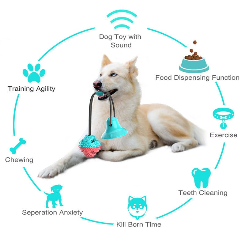 Dog Bite-Resistant Molar Toy Ball