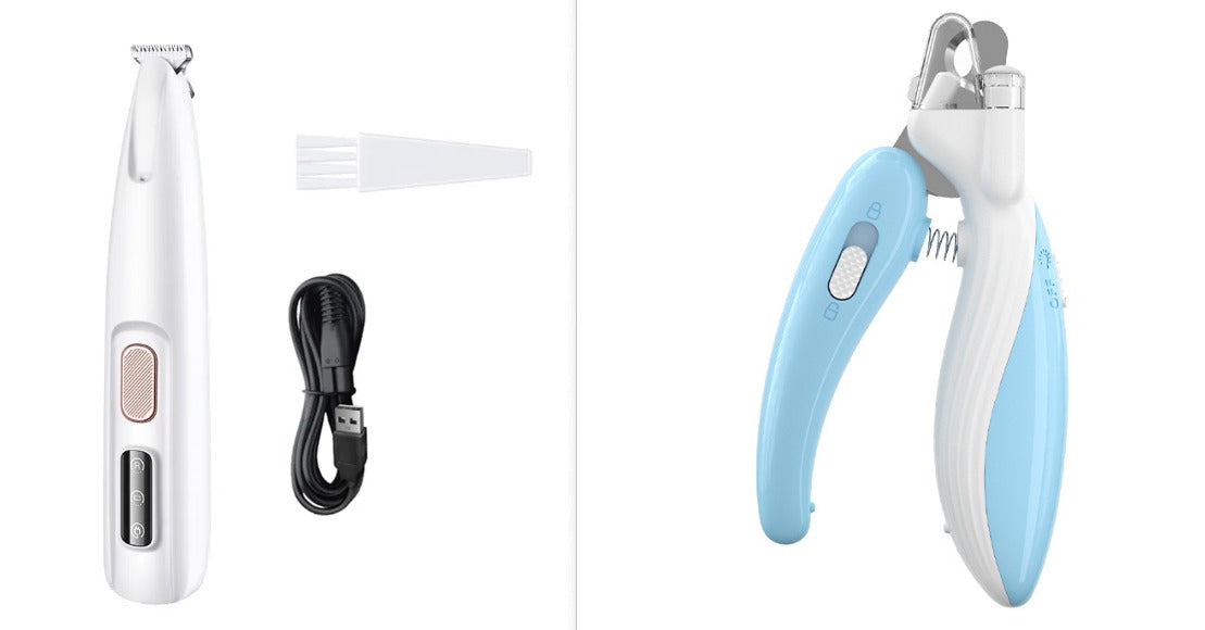 Pet Paw Trimmer with LED Light