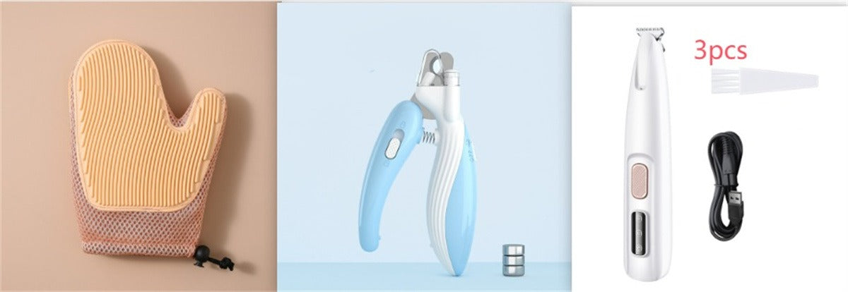 Pet Paw Trimmer with LED Light