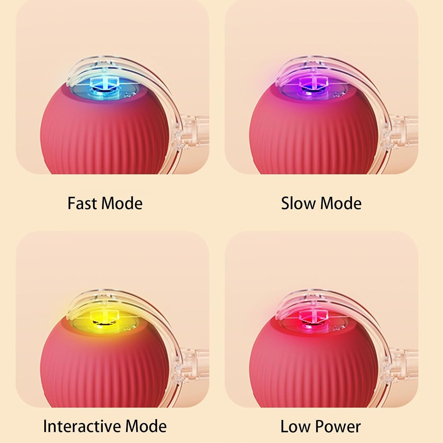 Interactive Smart Rolling Ball Toy for Pets
